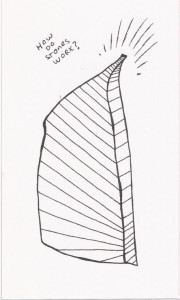 original scan of drawing on index card.