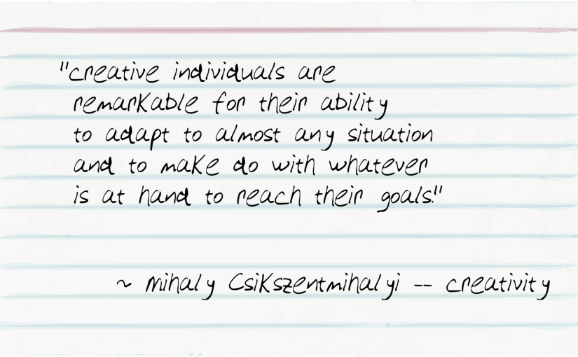 to be productive—start with heart