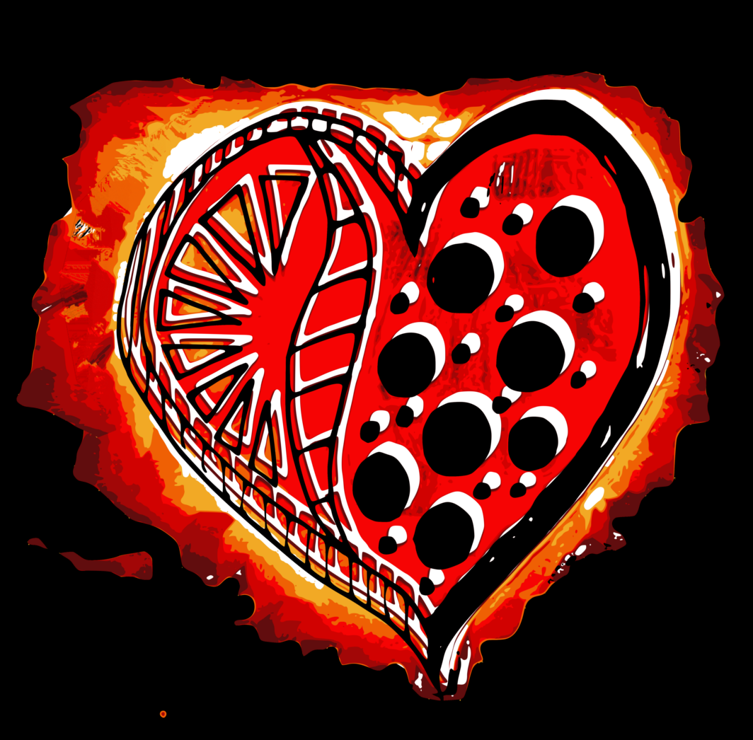 Kyle& This Burning Heart art piece